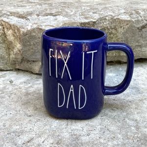Rae Dunn FIX IT DAD Ceramic Mug